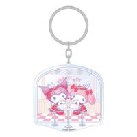 Sanrio Acrylic Keychain Hello Kitty & Friends American Diner 6 cm - thumbnail