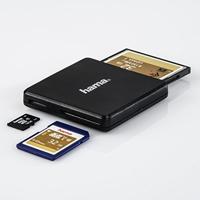 Hama Externe geheugenkaartlezer USB-A 3.2 Gen 1 Zwart - thumbnail