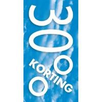 Raambiljet thema 30% KORTING afm 50x94cm - thumbnail