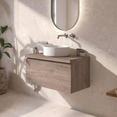 Ben Tendenza badmeubel incl. afdekblad 80x46x42cm congo bruin