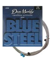 Dean Markley 2558 Blue Steel Light Top Heavy Bottom 10-52 snarenset voor elektrische gitaar - thumbnail