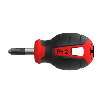 Hultafors Stubby Phillips Schroevendraaier PH2 - HU444125 Hultafors Stubby Phillips Schroevendraaier PH2 - HU444125