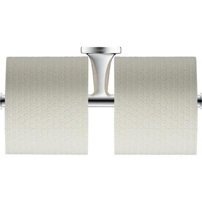 Duravit Starck T dubbele toiletrolhouder 25,5x7,6x5cm chroom