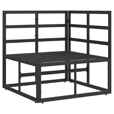 Buitenmeubelsets met kussen met kussen Zwart en Anthraciet Buitenmeubelsets met kussen met kussen Zwart en Anthraciet