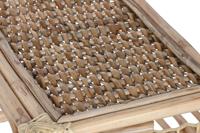 Hoofdtafel Home ESPRIT Natuurlijk Bamboe Rotan 76 x 46 x 40 cm - thumbnail