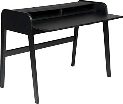 Zuiver Bureau 'Barbier' Eikenhout, kleur Zwart