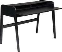 Zuiver Bureau 'Barbier' Eikenhout, kleur Zwart - thumbnail