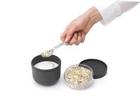 Brabantia Make & Take ontbijtkom 0,5 liter, kunststof dark grey - thumbnail