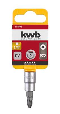 kwb 371802 Dopsleutel-bitinzet PZ 2 1/4