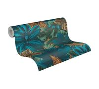 Livingwalls Metropolitan Stories. Travel Stories - Blauw - Floral - 392221 - thumbnail