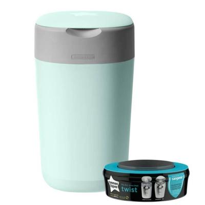Tommee Tippee Twist & Click luieremmer mintgroen