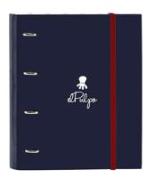 Ringmap El Pulpo Marineblauw 27 x 32 x 3.5 cm - thumbnail