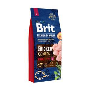 Brit Premium by Nature Adult L hondenvoer 15 kg Brit Premium by Nature Adult L hondenvoer 15 kg