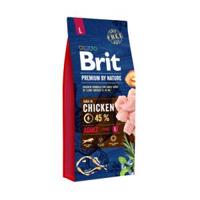 BRIT Premium by Nature Adult Large Chicken - droog hondenvoer - 15 kg - thumbnail