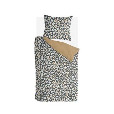 Byrklund - Dekbedovertrek Lazy Leopard - 140x220 - Okergeel Byrklund - Dekbedovertrek Lazy Leopard - 140x220 - Okergeel