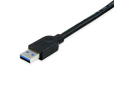 Equip 133346 USB-kabel 5 m USB 3.2 Gen 1 (3.1 Gen 1) USB A Zwart
