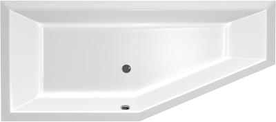 Xenz Society Hoekbad - 170x75x48 - afvoer Midden - Rechts - Compact - acryl - wit 6926-01 Xenz Society Hoekbad - 170x75x48 - afvoer Midden - Rechts - Compact - acryl - wit 6926-01