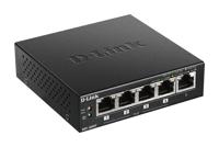 D-Link DGS-1005P/E 5-poorts PoE+ switch Gigabit 4 PoE+ poorten 60W - thumbnail