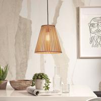 GOOD&MOJO Hanglamp 'Merapi' Bamboe, 30cm, kleur Naturel - thumbnail