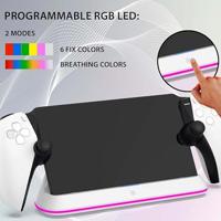 Oplaadstation - SUBSONIC - PS Portal-oplader - RGB LED - Snel opladen - USB Type-C - thumbnail