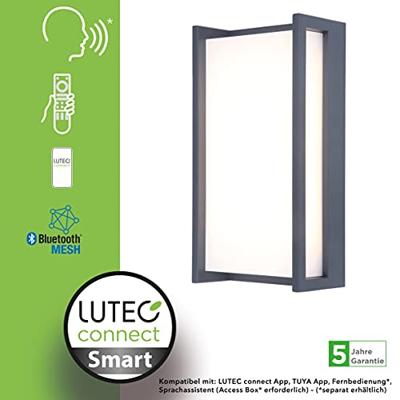 Lutec Antraciet wandlampQubo design - 5193004118