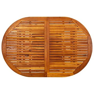 VidaXL Tuintafel (150-200)x100x75 cm massief acaciahout VidaXL Tuintafel (150-200)x100x75 cm massief acaciahout