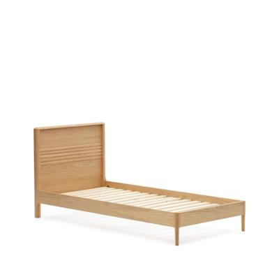 Kave Home Bed 'Lenon' Eikenhout, 90 x 200cm Kave Home Bed 'Lenon' Eikenhout, 90 x 200cm