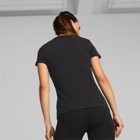 Puma Dames T-shirt (Zwart, M) - thumbnail