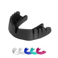 Opro 790009 Snap-Fit Mouthguard - Black - SR - thumbnail