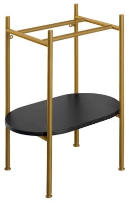 Wastafel Frame met Onderplank Sapho Puno 40x82x36 cm Goud Mat Wastafel Frame met Onderplank Sapho Puno 40x82x36 cm Goud Mat