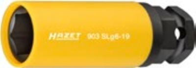HAZET Krachtdopsleutelset 903SLG6/5 · 1/2 inch (12,5 mm) vierkant hol, 24 mm buitenzeskant · Buiten-zeskant-tractieprofiel · 5-delig · 17 · 19
