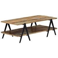 Salontafel 115x60x40 cm massief gerecycled hout - thumbnail