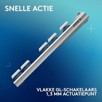 Logitech G G915 X Lightspeed TKL toetsenbord Draadloos Wit - GL Tactile