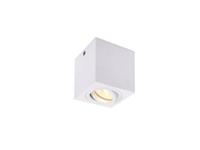 SLV Vierkante downlightTriledo GU10 8,5cm wit - 1002015 - thumbnail
