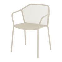 EMU Darwin tuinstoel met arm matt white - thumbnail