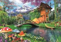 Clementoni legpuzzel the old shoe house, 500st. - thumbnail
