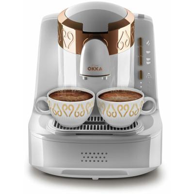 arzum OK008-W Mokka-koffieautomaat Goud, Wit Capaciteit koppen: 2 arzum OK008-W Mokka-koffieautomaat Goud, Wit Capaciteit koppen: 2