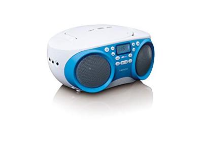 Lenco SCD-301 Draagbare radio/cd-speler Blauw
