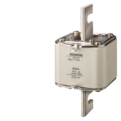 Siemens 3NA3472 Zekeringsinzetstuk Afmeting zekering : 4 630 A 500 V 1 stuk(s)