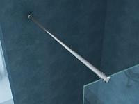 Eco inloopdouche 800 x 2000 x 8 mm nano helder glas/chroom - thumbnail