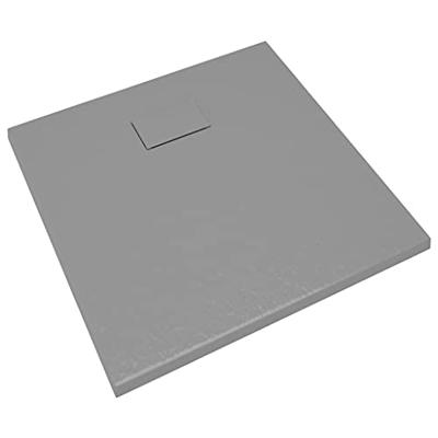 Douchebak 80x80 cm SMC grijs