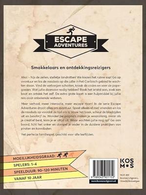 Escape adventures: Smokkelaars en ontdekkingsreizigers
