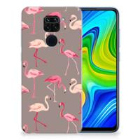 Xiaomi Redmi Note9 | TPU Hoesje | Flamingo - thumbnail