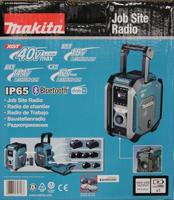 Makita mr007gz | bouwradio | fm dab/dab+ bluetooth | 12v ,18v, en 40v | zonder accu's en lader | in doos - mr007gz - thumbnail