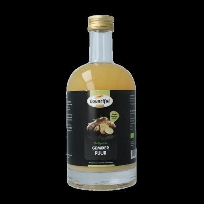 Bountiful select Gember sap puur bio 500 Milliliter Bountiful select Gember sap puur bio 500 Milliliter