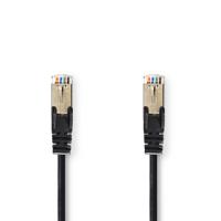 Nedis CCGP85121BK025 Cat5e Sf/utp-netwerkkabel Rj45 Male - Rj45 Male 0,25 M Zwart - thumbnail