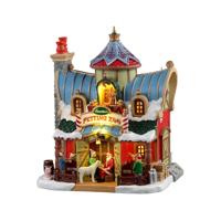 Santa s petting zoo b/o (4.5v) Kersthuisje LEMAX - Lemax - thumbnail