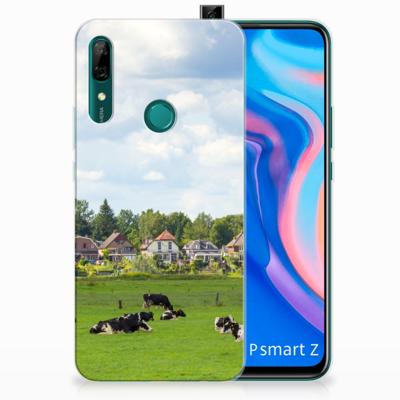 Huawei P Smart Z TPU Hoesje Koeien Huawei P Smart Z TPU Hoesje Koeien