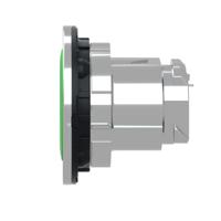 Schneider Electric ZB4FA331 ZB4FA331 Plat, Terugstelbaar (Ø) 30.5 mm I Chroom, Groen 1 stuk(s) - thumbnail