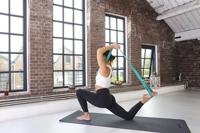 Tunturi Yoga riem | Turquoise - thumbnail